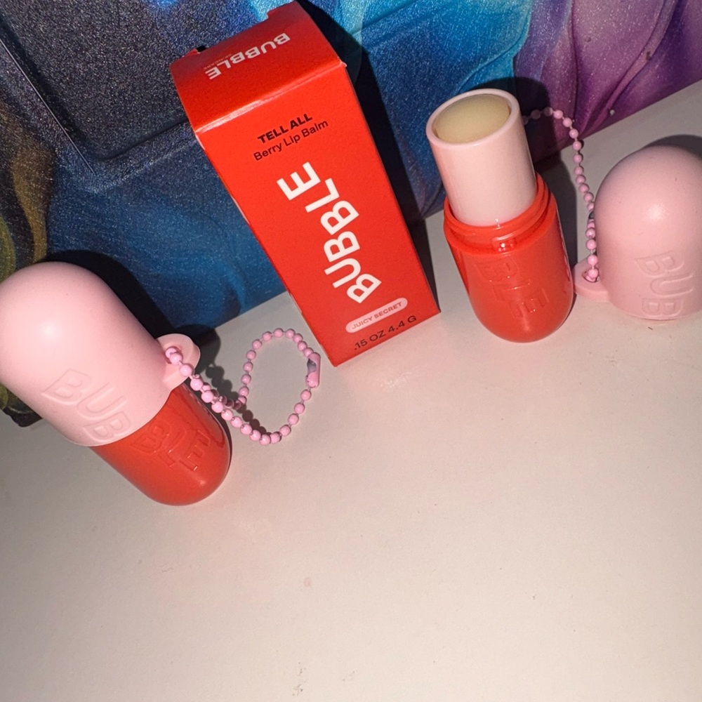 Bubble Berry Lip Balm - Vibrant Red